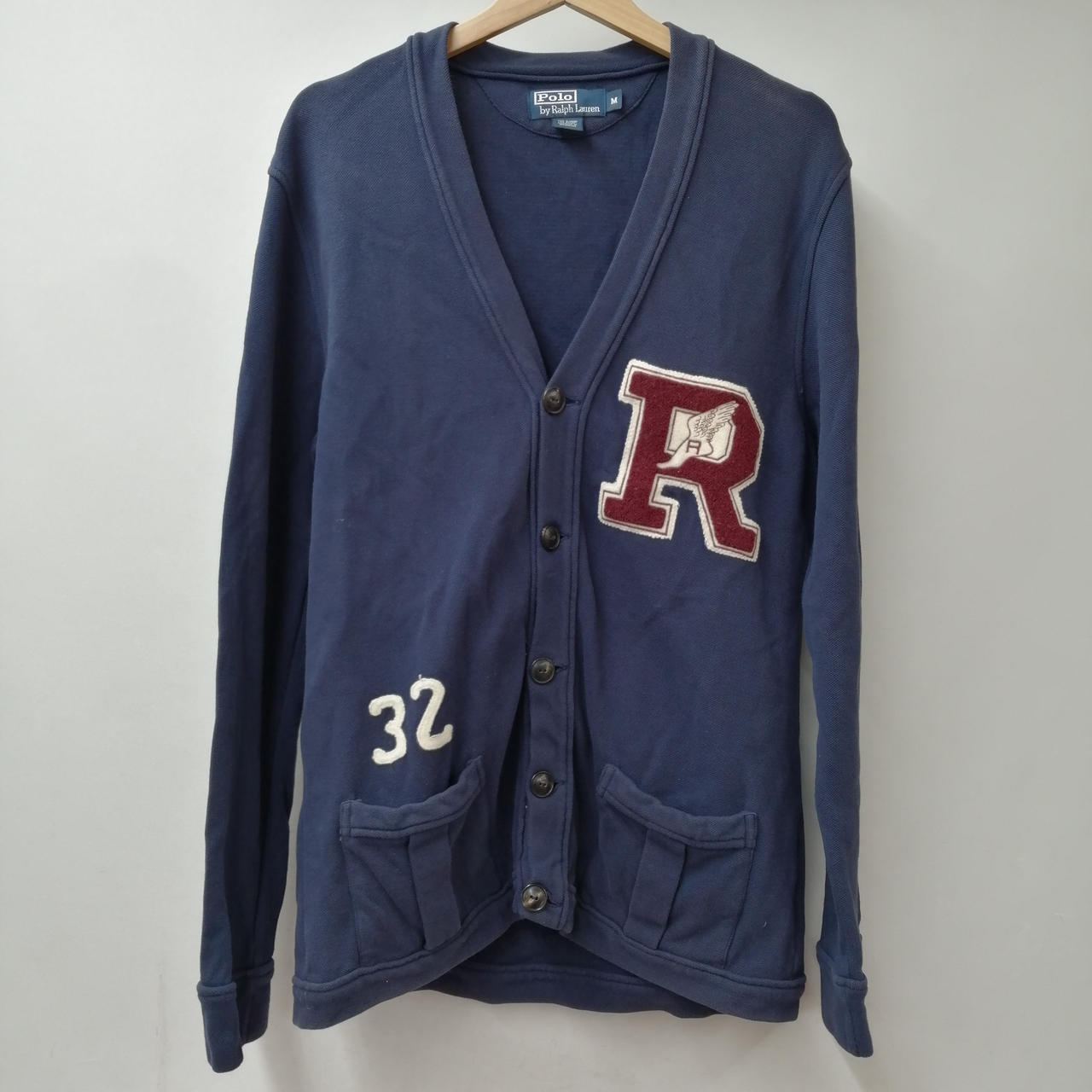 ポロラルフローレン(POLO RALPH LAUREN)|厚手コットンカーディガン