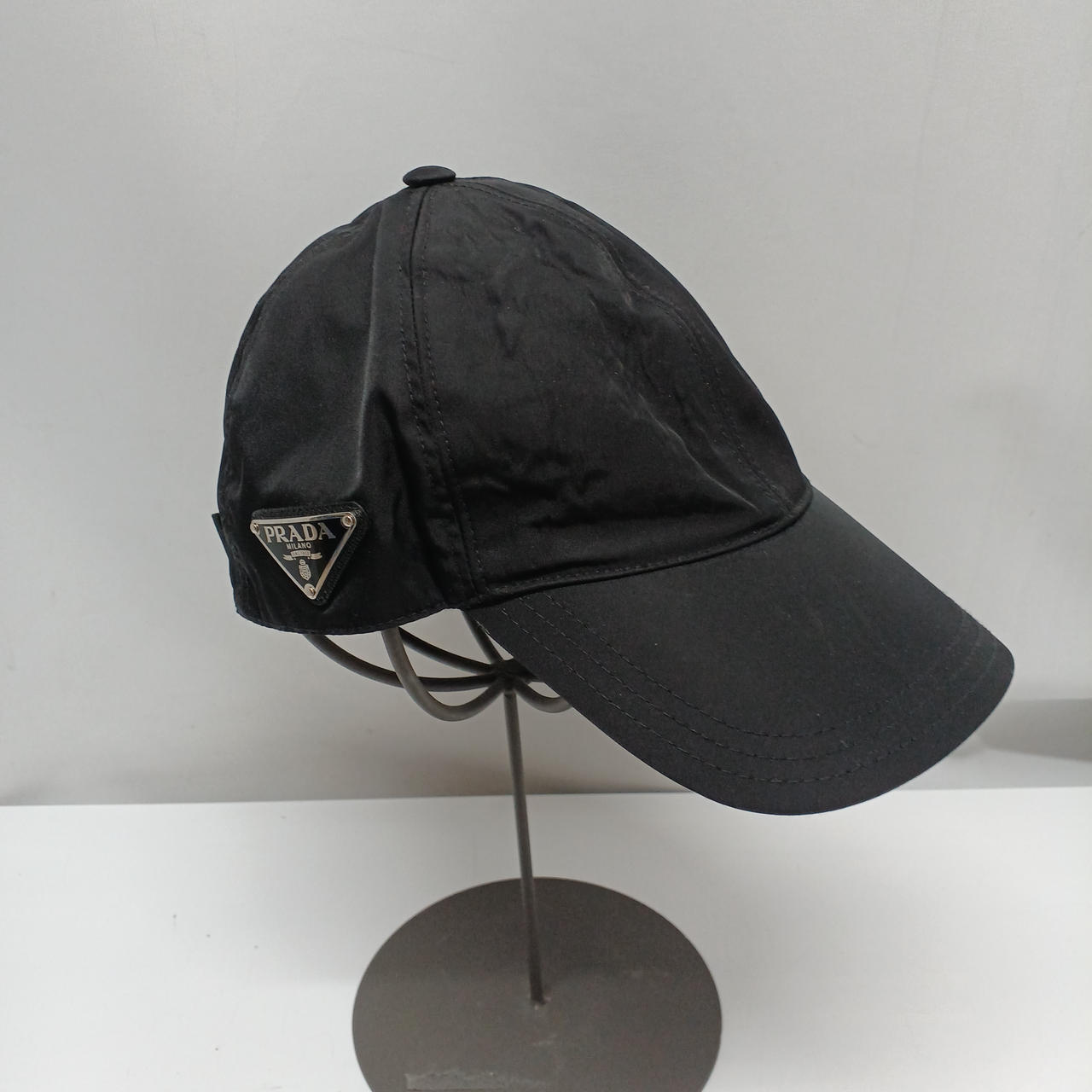 PRADA(PRADA)|トライアングルプレートナイロンキャップ|【ハードオフ