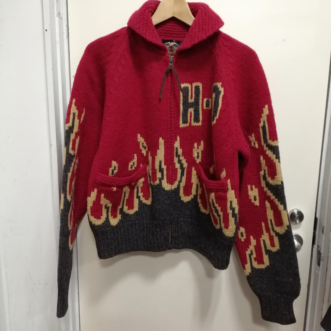 ハーレーダヴィッドソン(HARLEY DAVIDSON)|カウチンセーター|【ハード