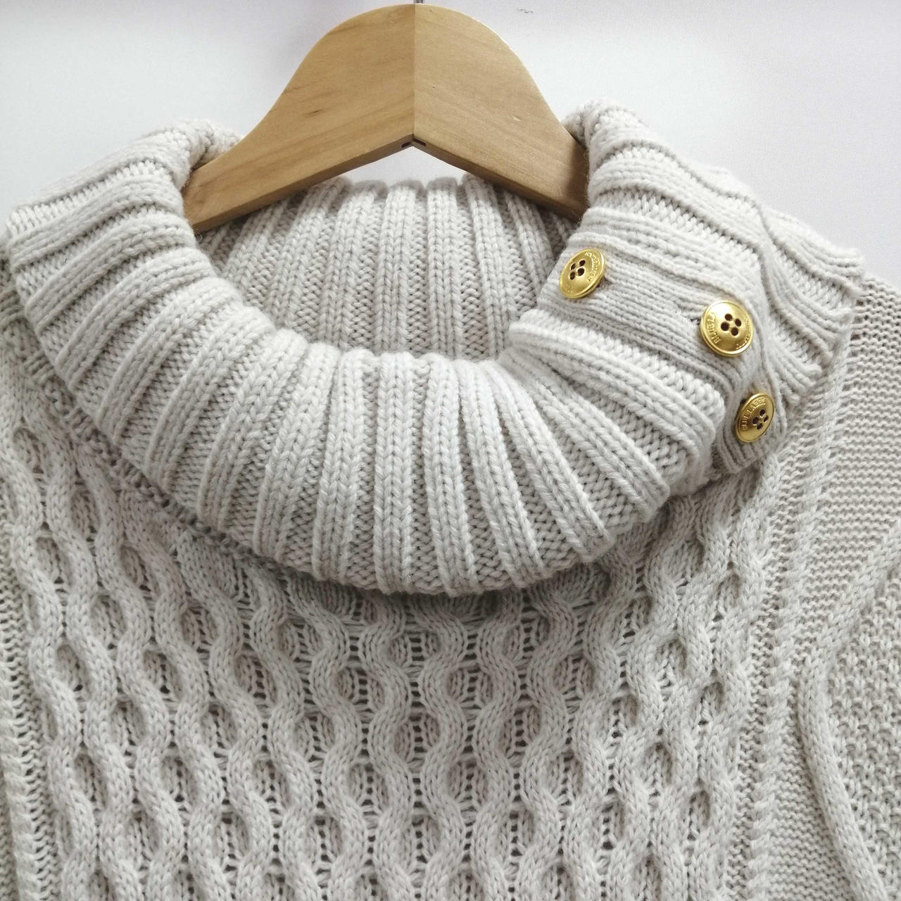 BLUE LABEL CRESTBRIDGE|ハイネックニットワンピース|【ハードオフ公式