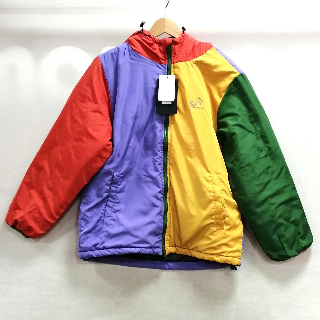 GO SLOW CARAVAN|マルチカラーフード付ジャケット|【ハードオフ公式