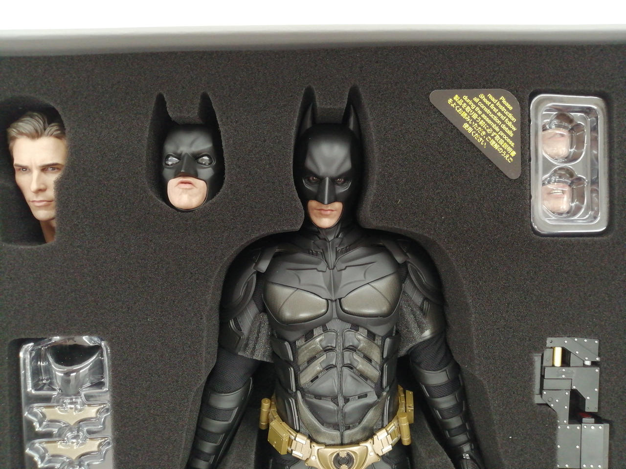 ホットトイズ バットマン ジャスティスリーグ 植毛カスタムヘッド 1/6