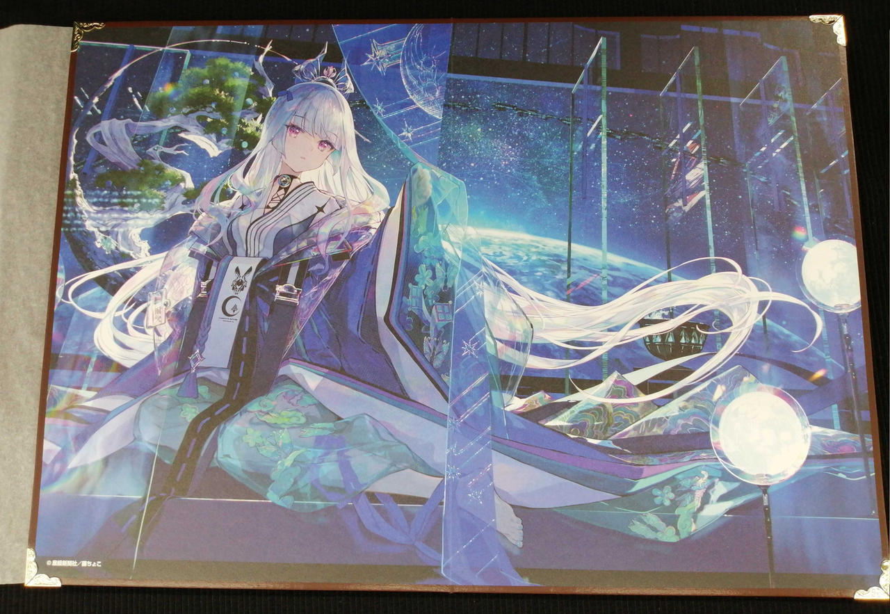 絵師100人展14 イコモチ アクリルアートプレート 音にのせて 絵師100人