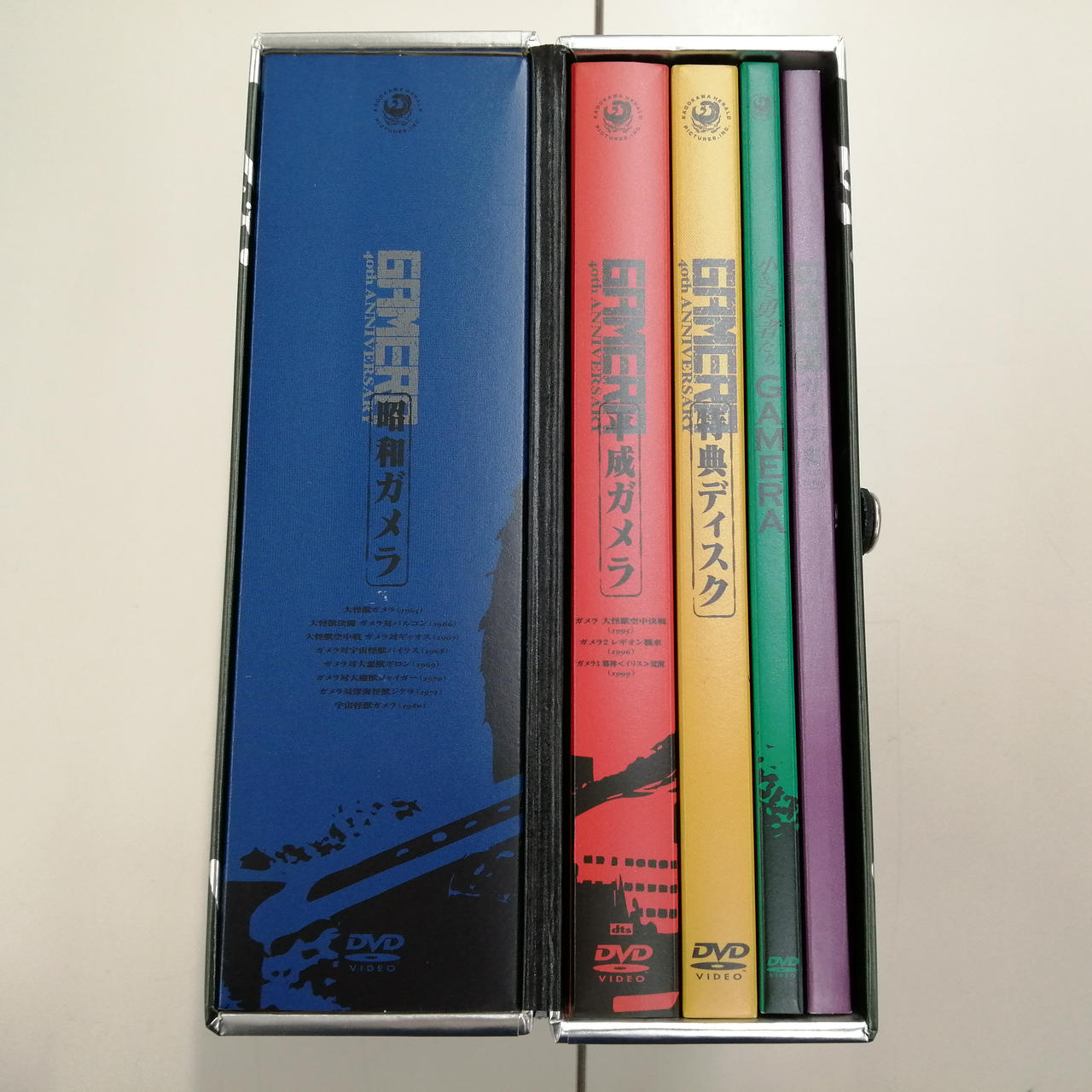 ハピネット・ピクチャーズ|ガメラ生誕40周年記念 ガメラ Z計画 DVD-BOX