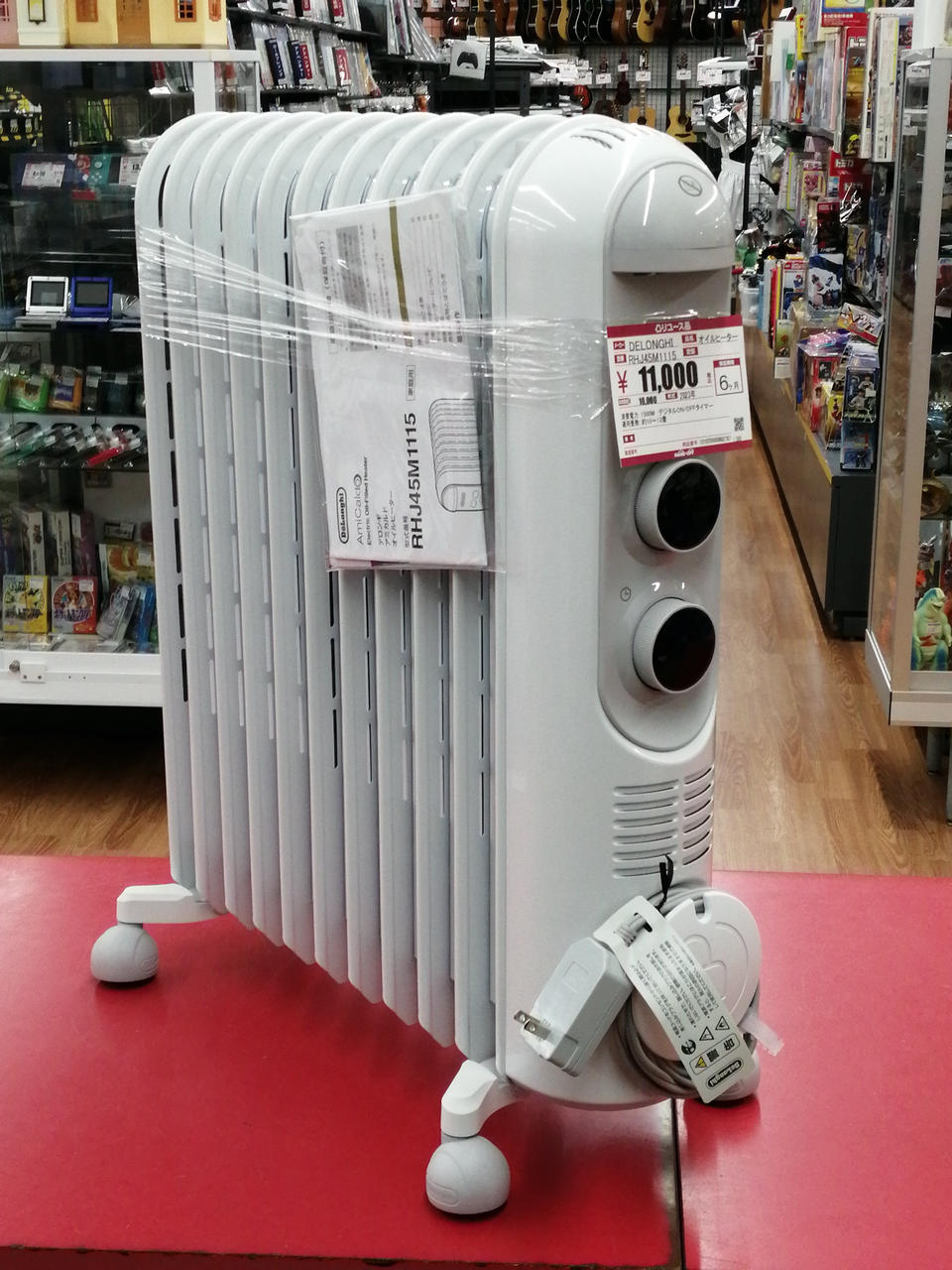デロンギ オイルヒーター 2台 バラ可 近県配達可 デロンギ オイル