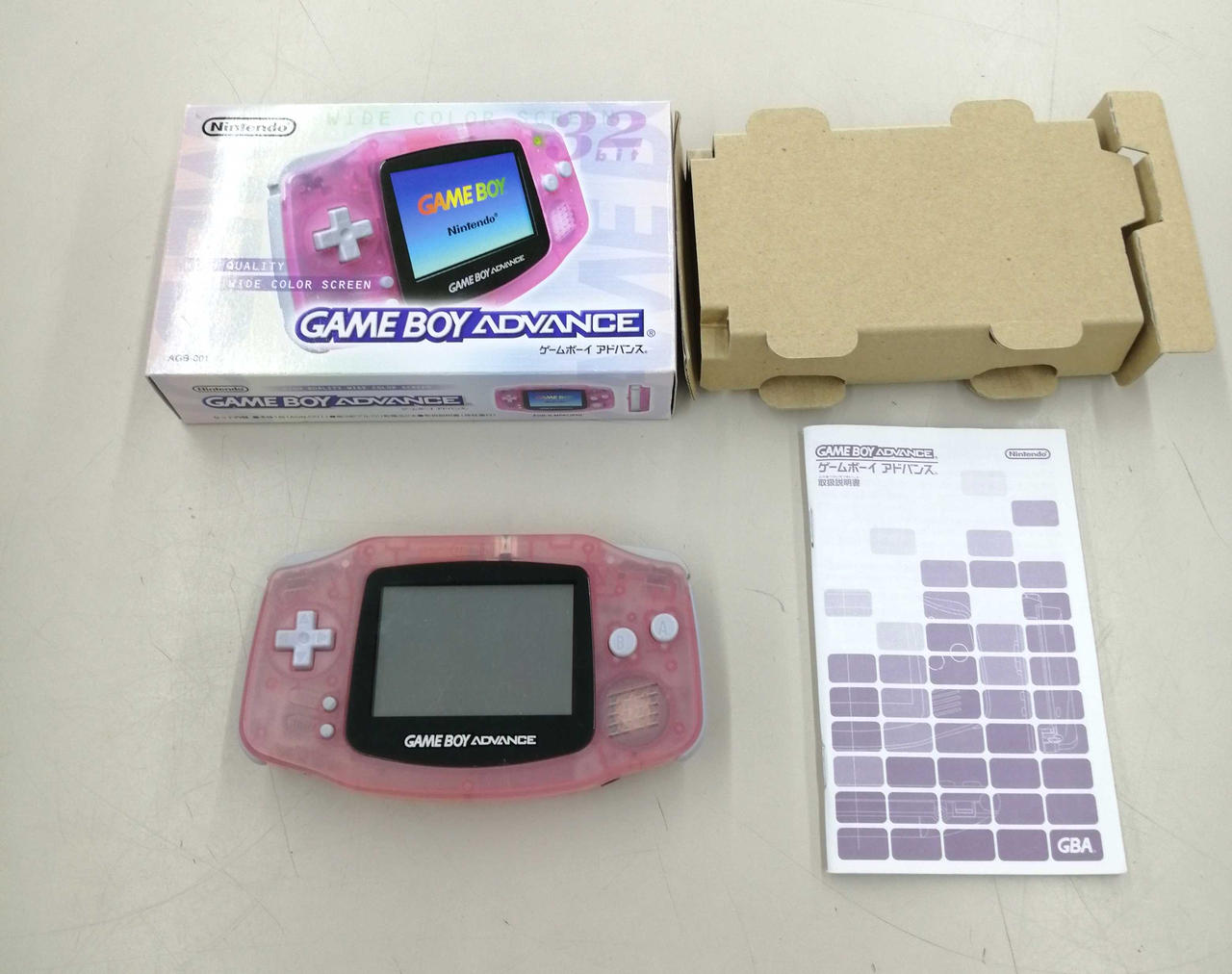 NINTENDO|GBA ミルキーピンク|【ハードオフ公式通販】オフモール