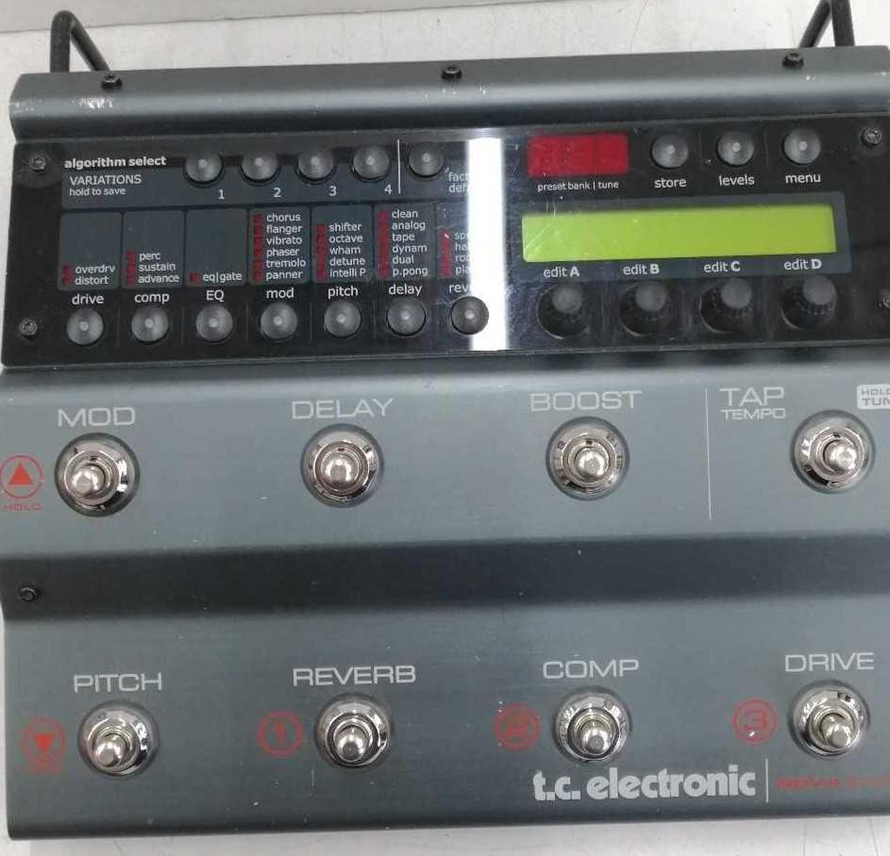 tc Electronic G-Force EVA電子MOD マルチエフェクター TC ELECTRONIC