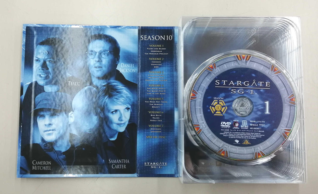 フォックスホームエンターテイメント|スターゲイト SEASON10 DVD