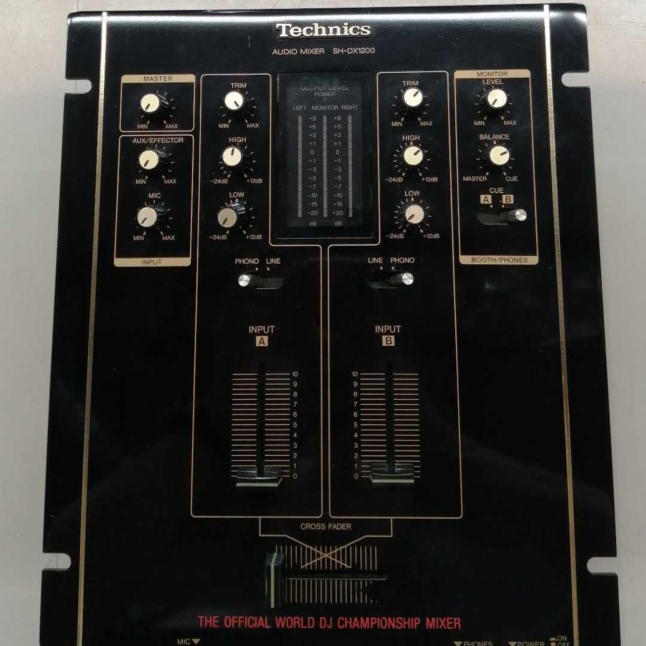 Technics テクニクス SH-DX1200 縦フェーダーオーバーホール Technics