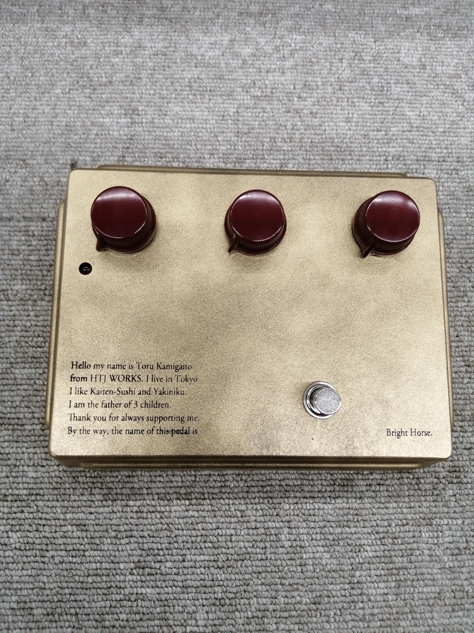 HTJ-WORKS|BRIGHT HORSE Limited Edition|【ハードオフ公式通販】オフ