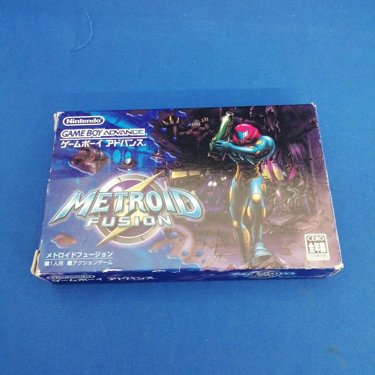 NINTENDO|ゲームボーイアドバンスソフト/メトロイド フュージョン