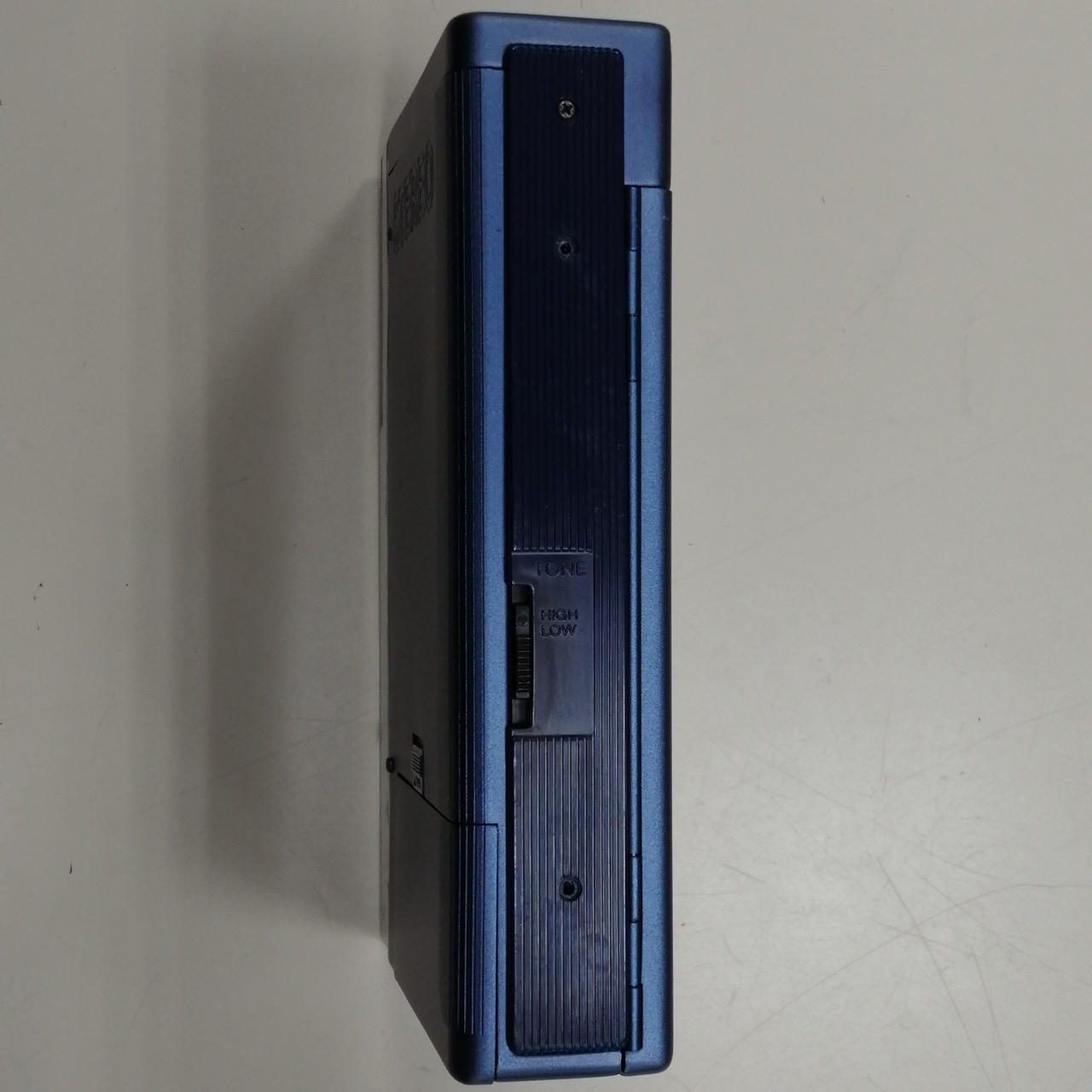 SONY WALKMAN カセットプレーヤー 青 ケース付き ジャンク品 SONY