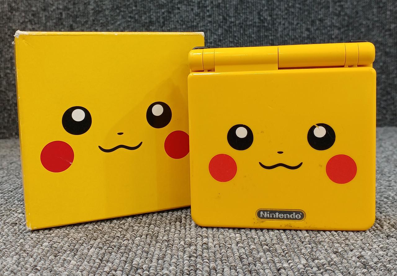 NINTENDO|ゲームボーイアドバンスSPピカチュウエディション|【ハード