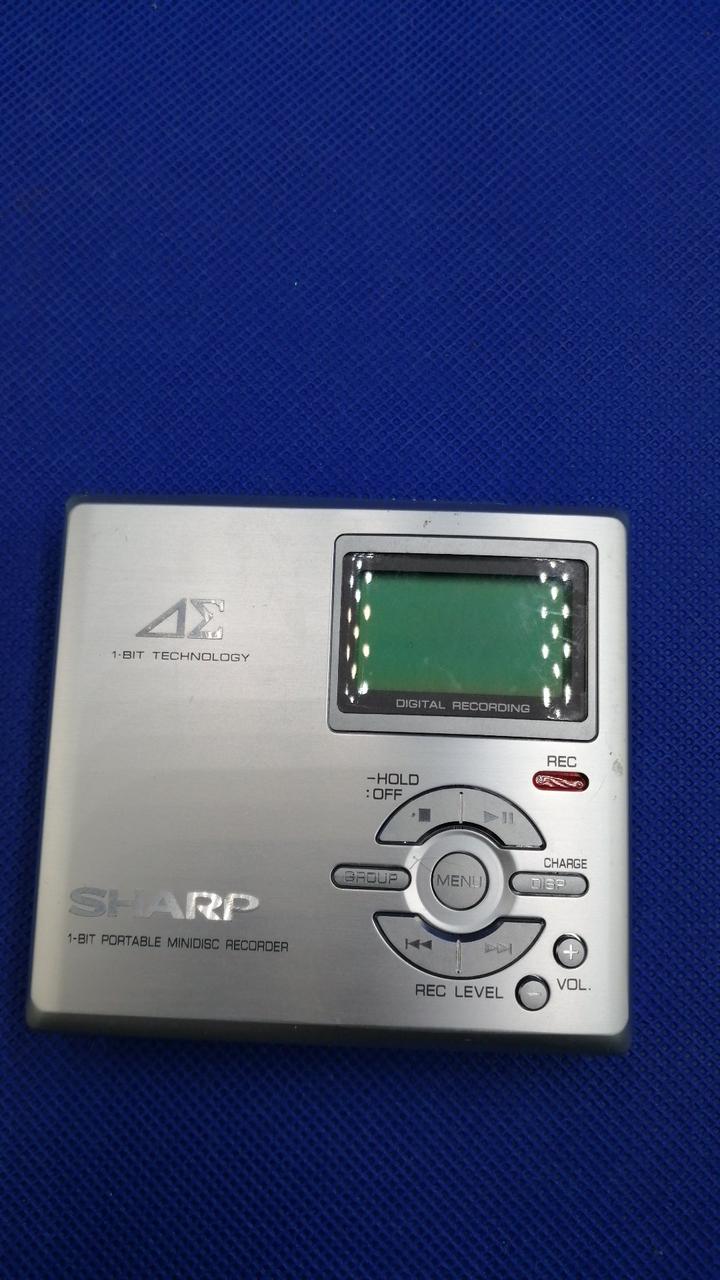 シャープ♪ MDプレーヤー MD-DR7 2台セット シャープ♪ MDプレーヤー