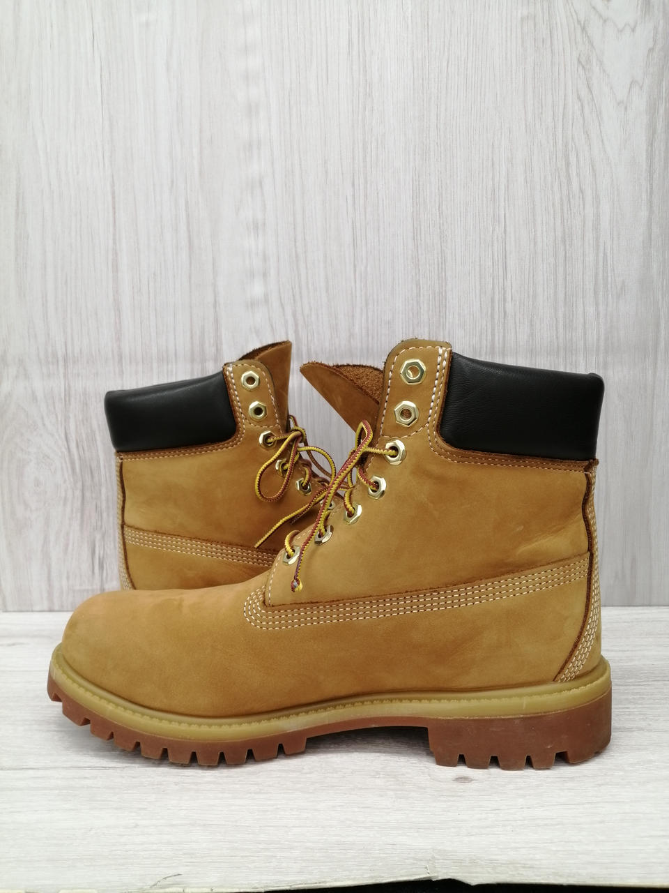 TIMBERLAND|プレミアム ウォータープルーフ イエローブーツ|【ハード