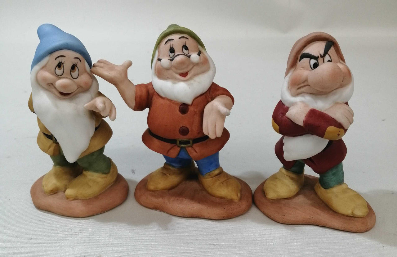 希少】Disney スノーホワイトと七人の小人 可動フィギュアセット