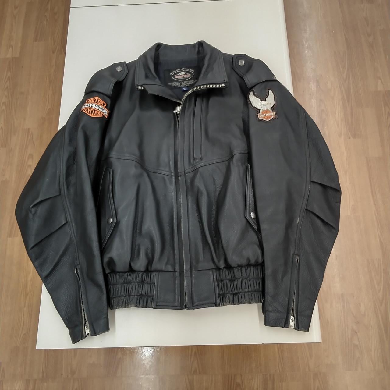 KUSHITANI|KUSHITANI レザーライダースジャケット ワッペン|【ハード