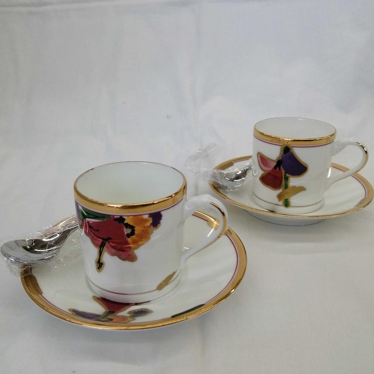 NORITAKE THE GINZA|デミタスカップ&ソーサ-ペア|【ハードオフ公式通販