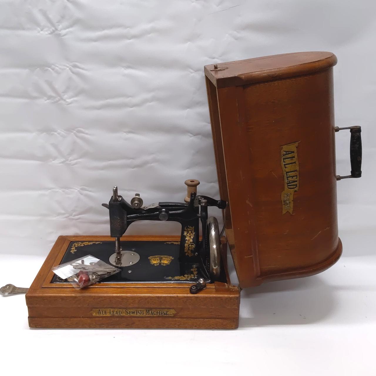 ALL LEAD SEWING MACHINE|レトロアンティークミシン|【ハードオフ公式