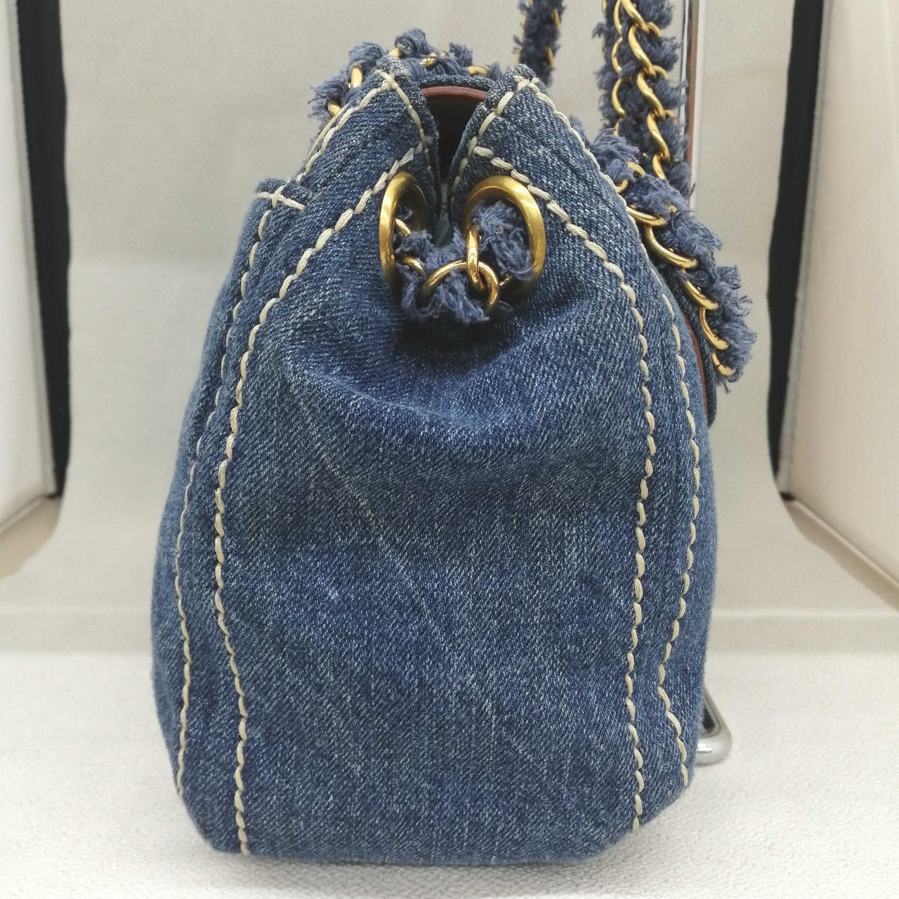 PRADA(PRADA)|デニムチェーンショルダーバッグ|【ハードオフ公式通販