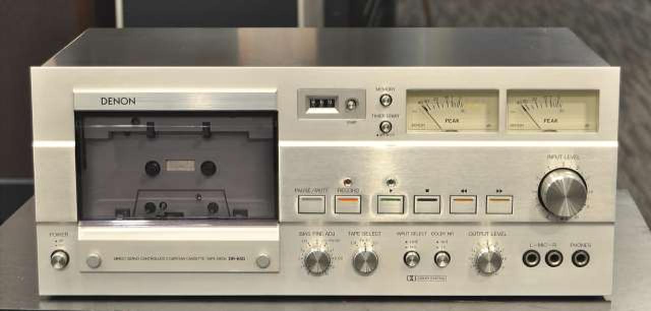 DENON デンオン カセットデッキ TR-F2 修理済 全機能動作確認 DENON
