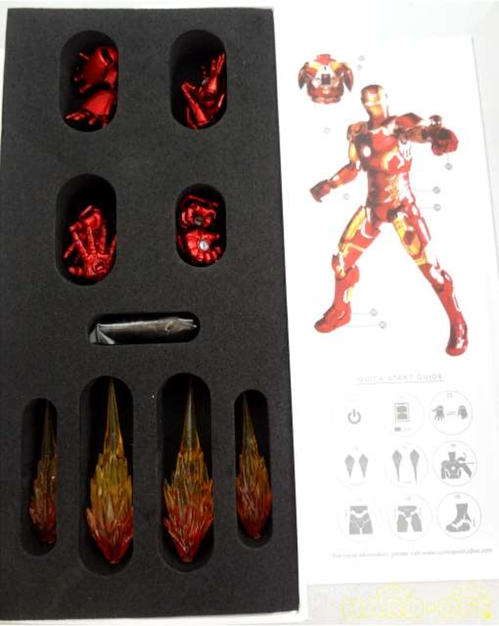 COMICAVE STUDIOS|アイアンマン マーク43 1/12 コレクティブル