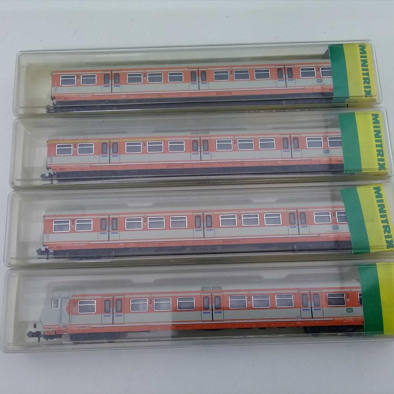 ミニトリックス|ドイツ鉄道客車4両セット|【ハードオフ公式通販】オフ