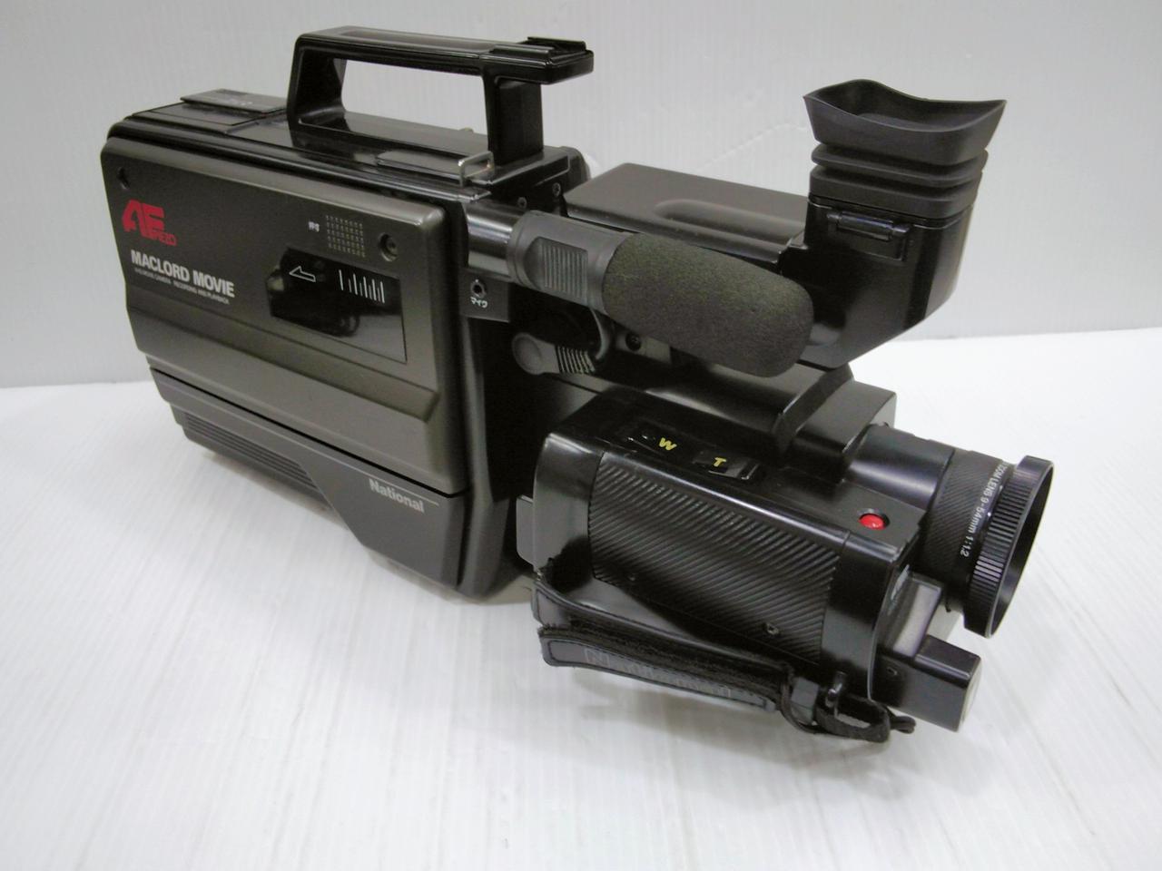 ジャンク品 ナショナルビデオカメラ NV-M21 オプション数点付 VHS