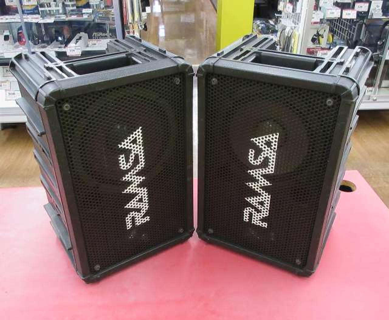 DECO◇RAMSA／スピーカー／2台セット／WS-A80／ブラック RAMSA 2ウェイ