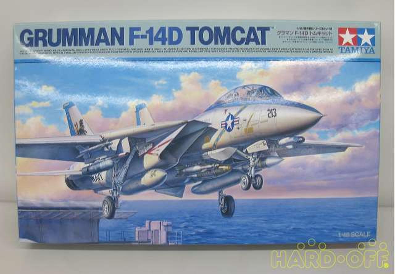 TAMIYA|1/48 グラマン F-14D トムキャット プラモデル|【ハードオフ