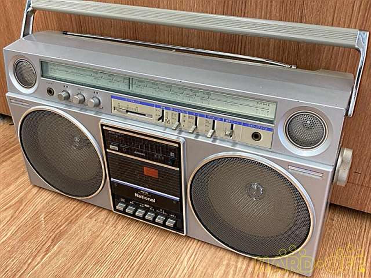 ♪昭和銘機 整備清掃ラジカセ National Disco MACRX-5500 ♪昭和銘機