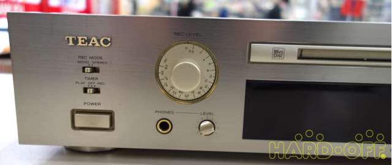 ティアック(TEAC)|MDデッキ(ミニディスクデッキ)|【ハードオフ公式通販
