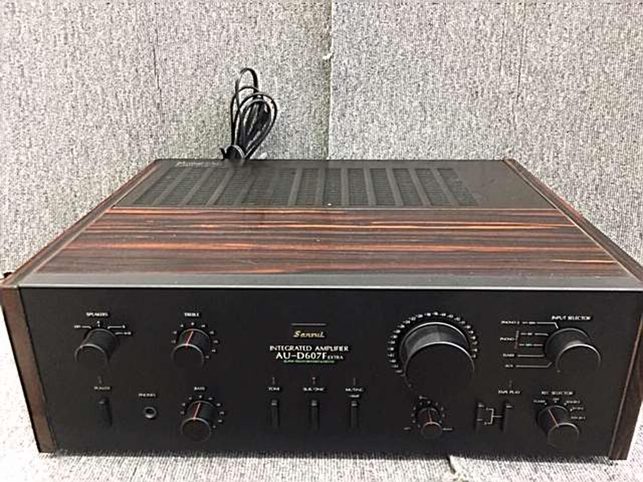 山水製造トランジスタープリメインアンプAU-D55F