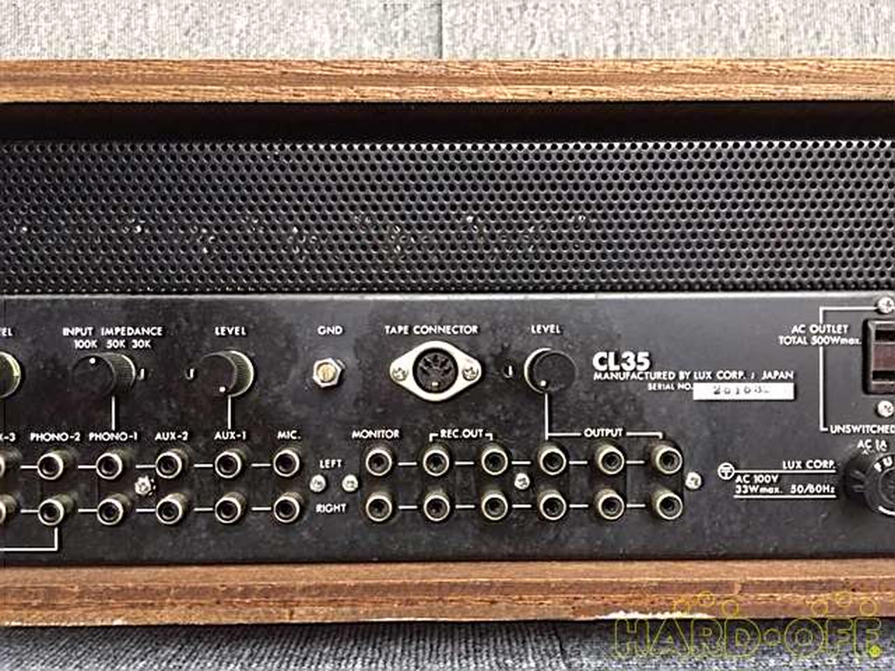 ラックスマン(LUXMAN)|コントロールアンプ（管球式）|【ハードオフ公式