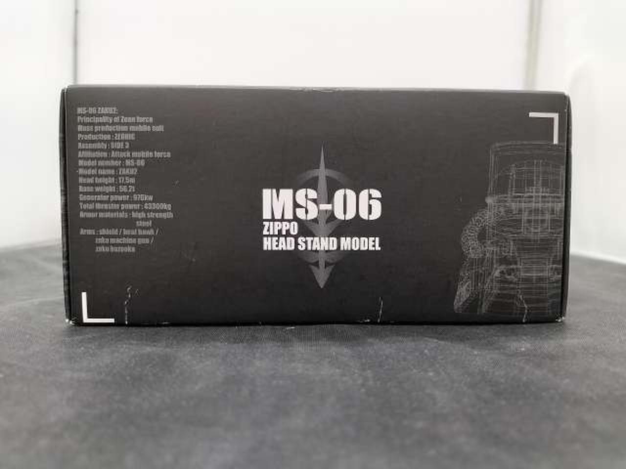 バンプレスト(BANPRESTO)|ZIPPO ヘッドスタンドモデル MS-06シャア専用