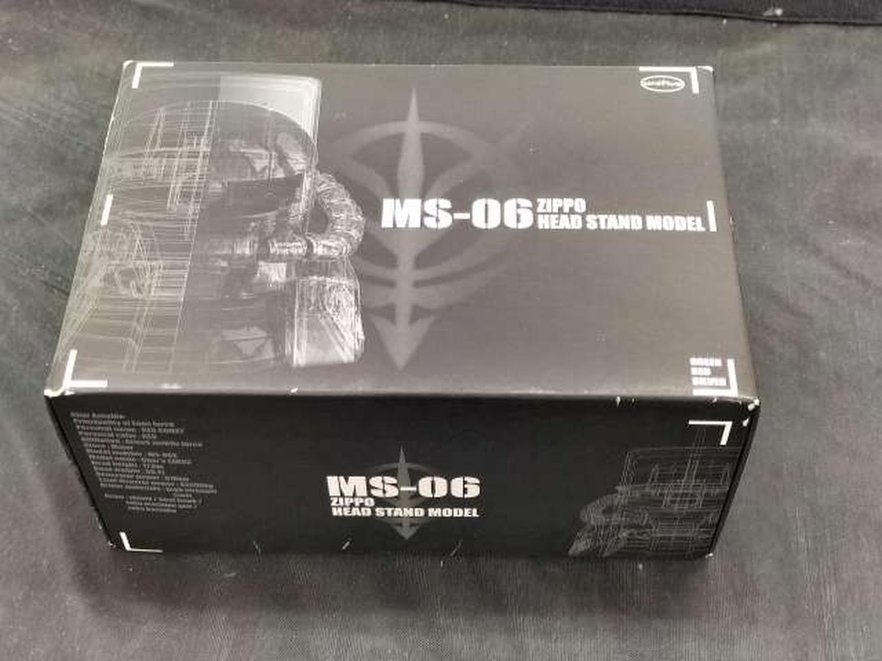 バンプレスト(BANPRESTO)|ZIPPO ヘッドスタンドモデル MS-06シャア専用