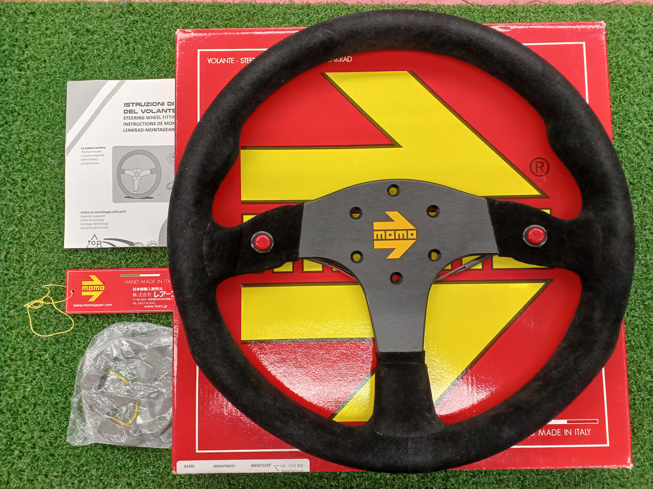 モモ(MOMO)|35Φ スエード ステアリング|【ハードオフ公式通販】オフ