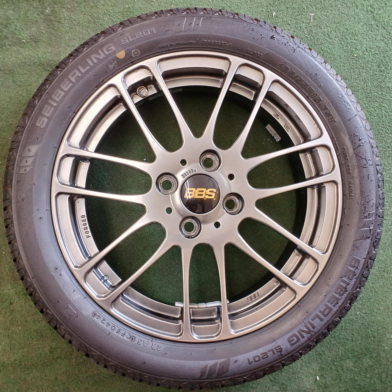 BBS / BRIDGESTONE|アルミ 鍛造 15インチ タイヤホイールセット