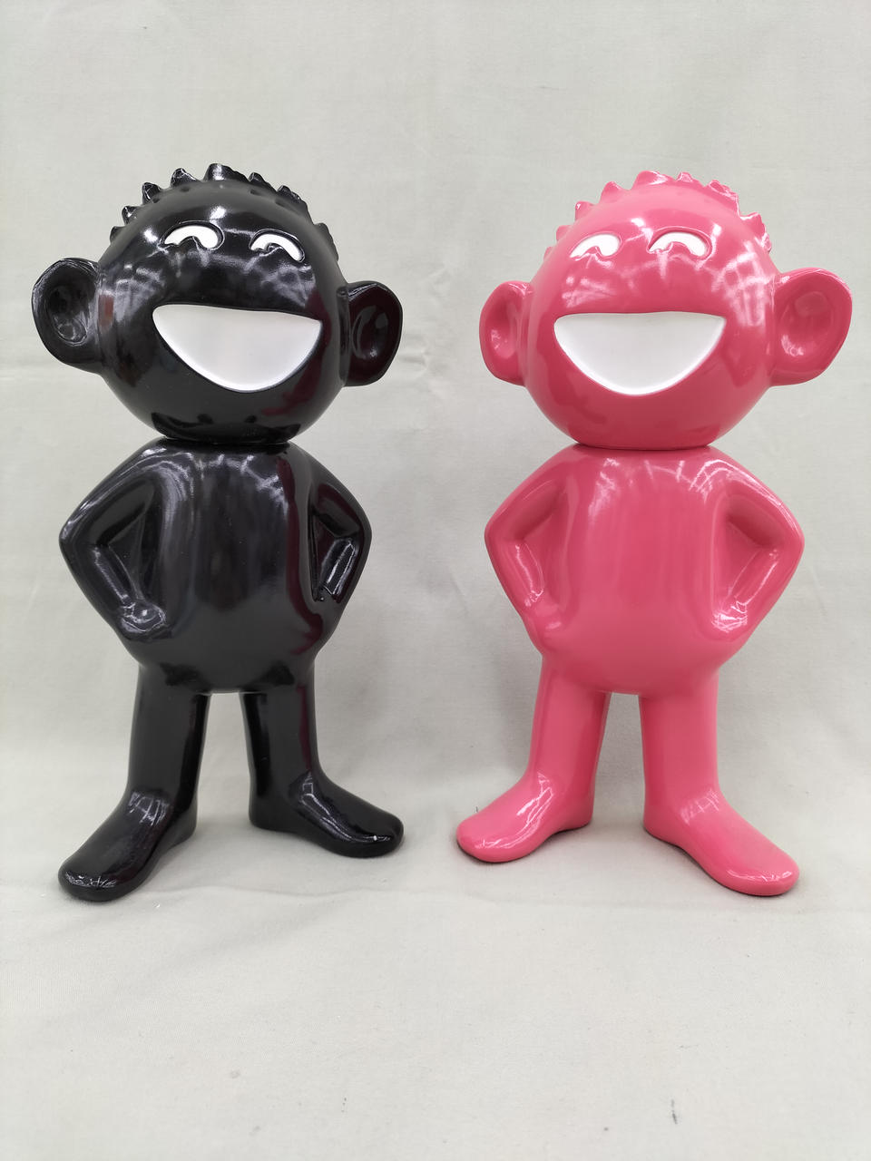 ハーレムストア|笑う少年 ソフビ貯金箱 2体セット|【ハードオフ公式