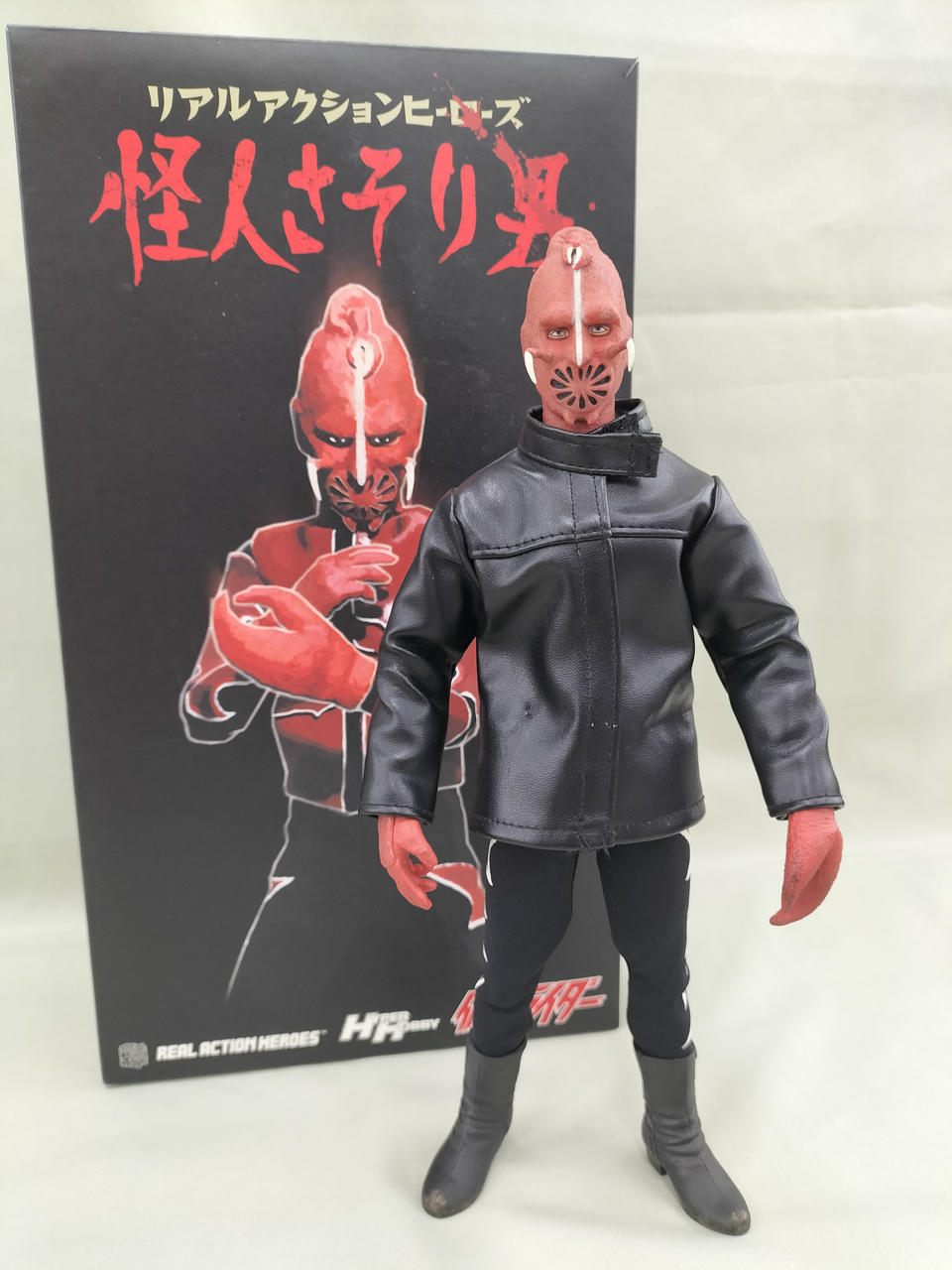 ユニファイブ 仮面ライダー サソリ男 2000年製 レア ポピー ユニ