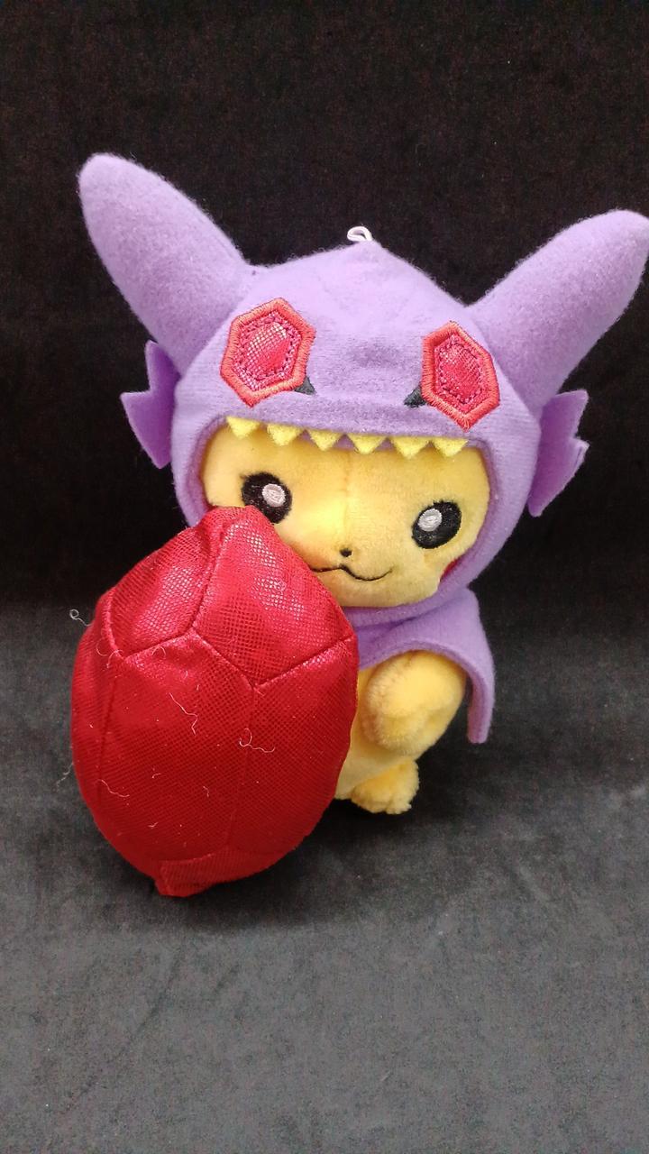 ポケモン|メガヤミラミのポンチョを着たピカチュウ ぬいぐるみ