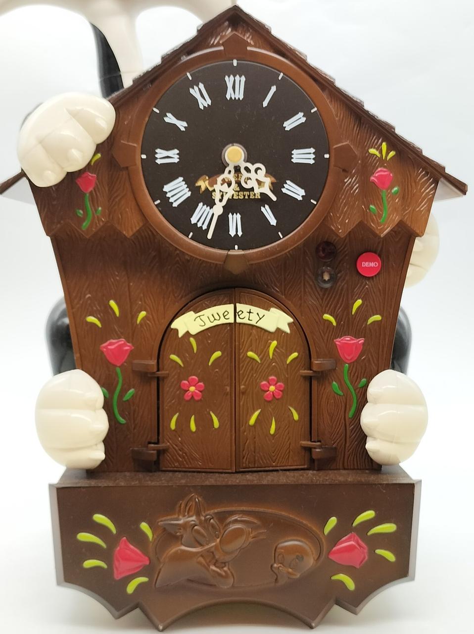 トゥイーティーシルベスター トーキングクロック 仕掛け時計 未使用