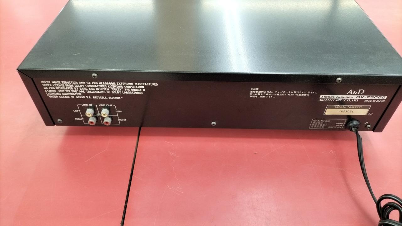 A&D AKAI|カセットデッキ|【ハードオフ公式通販】オフモール