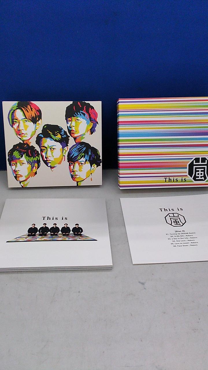 J STORM|THIS IS 嵐 初回限定盤 (2CD+BLU-RAY)|【ハードオフ公式通販