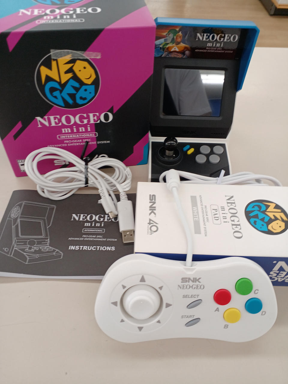 SNK|PAD付 NEO-GEO MINI INTERNATIONA|【ハードオフ公式通販】オフ