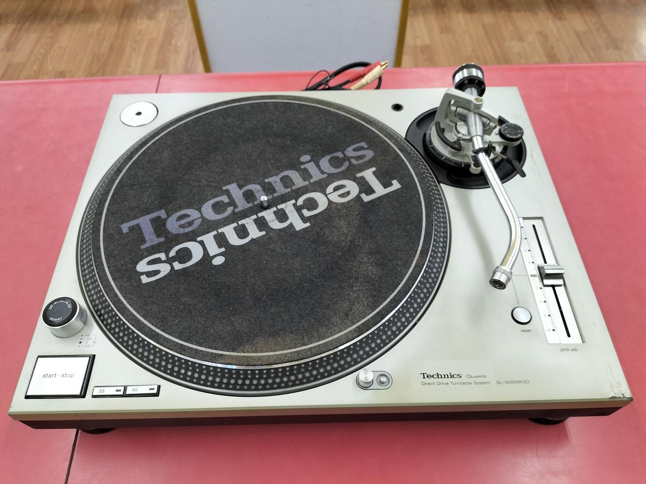 technics sl-1200mkdターンテーブル 針込み クリア蓋カバー込み