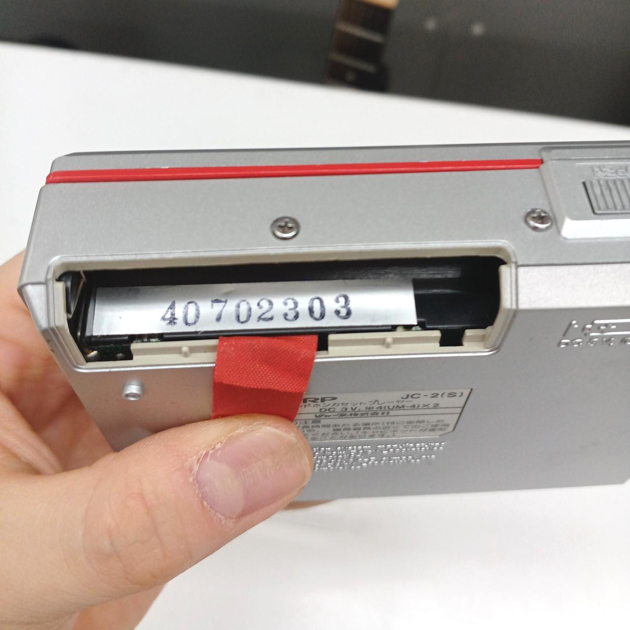 SHARP Being JC-K30 ポータブルカセットプレーヤー 動作確認済み SHARP