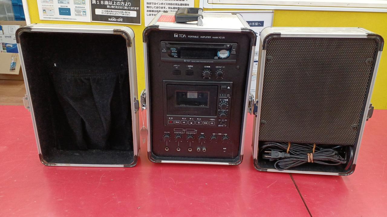 ティーオーエー(TOA)|ポータブルPAアンプ|【ハードオフ公式通販】オフ