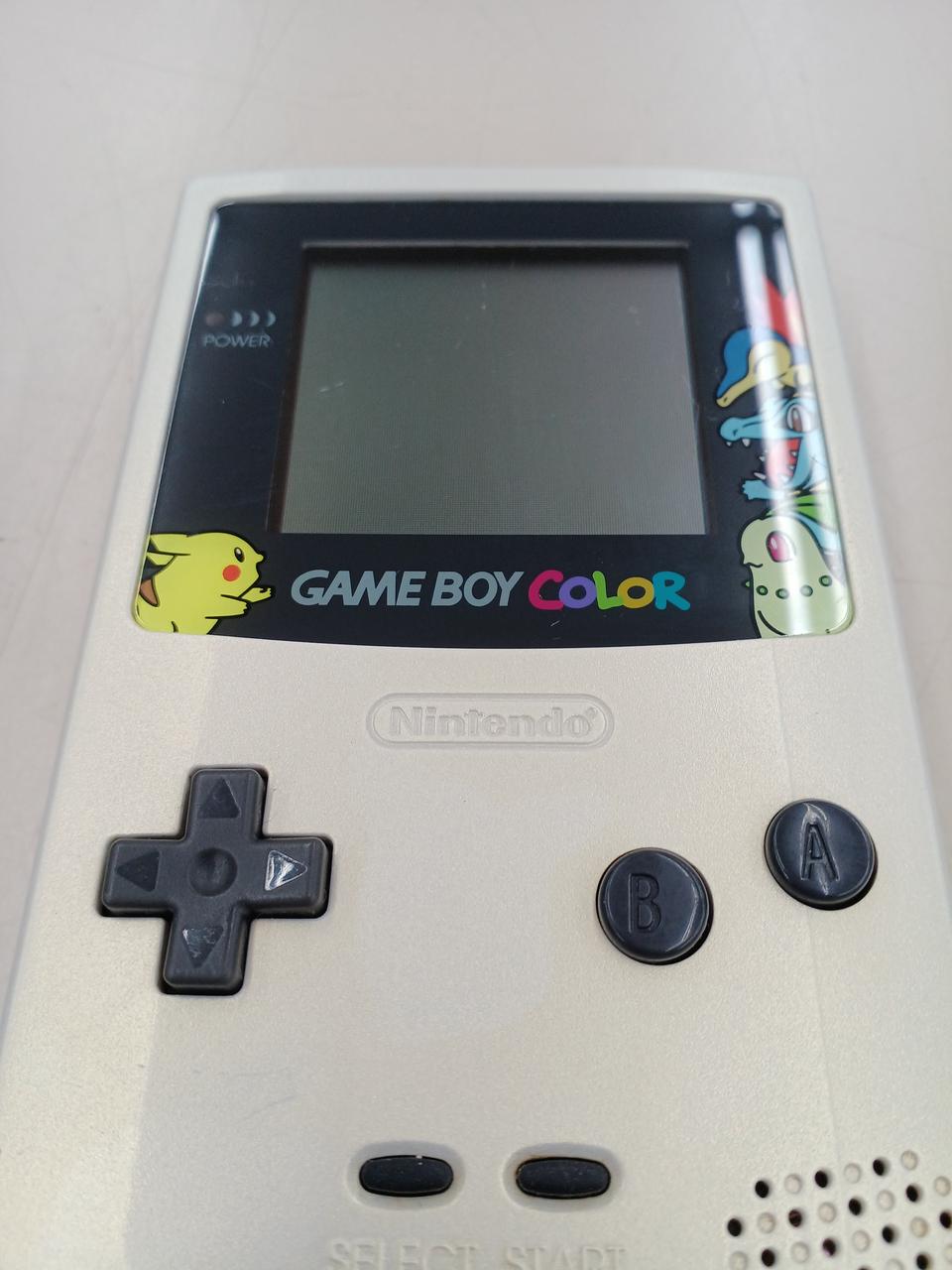 NINTENDO|ゲームボーイカラー/ポケットモンスター金銀記念VER|【ハード