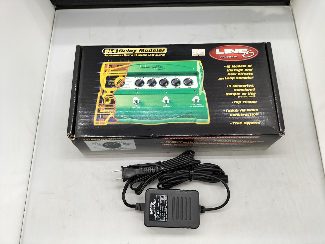 LINE 6 DL4 delay Modeler 【アダプター付】オマケ付き アダプター付